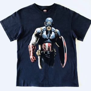 Captain America licensed Marvel men's T-shirt